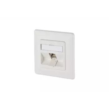 RJ-45 kištukinis lizdas BTR NETCOM 130B12D11002-E baltas
