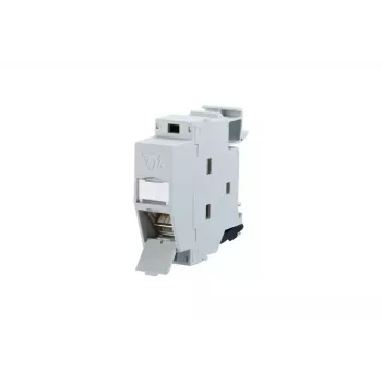RJ-45 kištukinis lizdas METZ CONNECT 130B127003-E pilka
