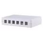 Išvadų dėžutė METZ CONNECT 1309190002KE balta