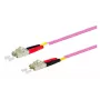 Skaidulinis optinis kabelis METZ CONNECT 151S1JOJOA0E 10 m LC Violet