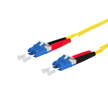 Skaidulinis optinis kabelis METZ CONNECT 151P1JOJO70E LC I-V(ZN) H 7 m geltonas