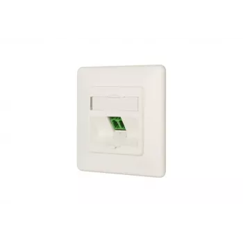 Kištukinis lizdas LC-D MetzConnect 1501207K1U-E Baltas