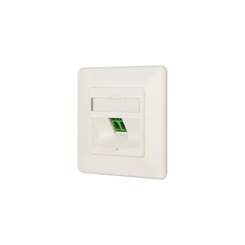 Kištukinis lizdas LC-D MetzConnect 1501207K1U-E Baltas