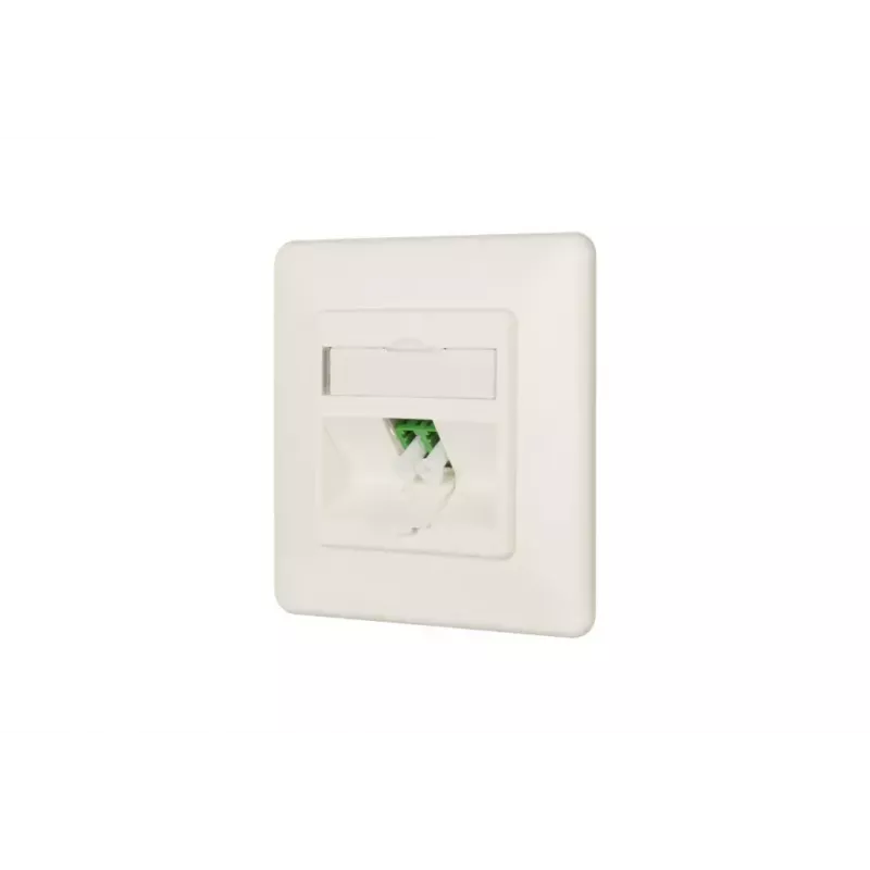 Kištukinis lizdas LC-D MetzConnect 1501207K1U-E Baltas