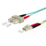 Skaidulinis optinis kabelis METZ CONNECT 151J1EOJOA5E SC LC OM3 15 m Aqua