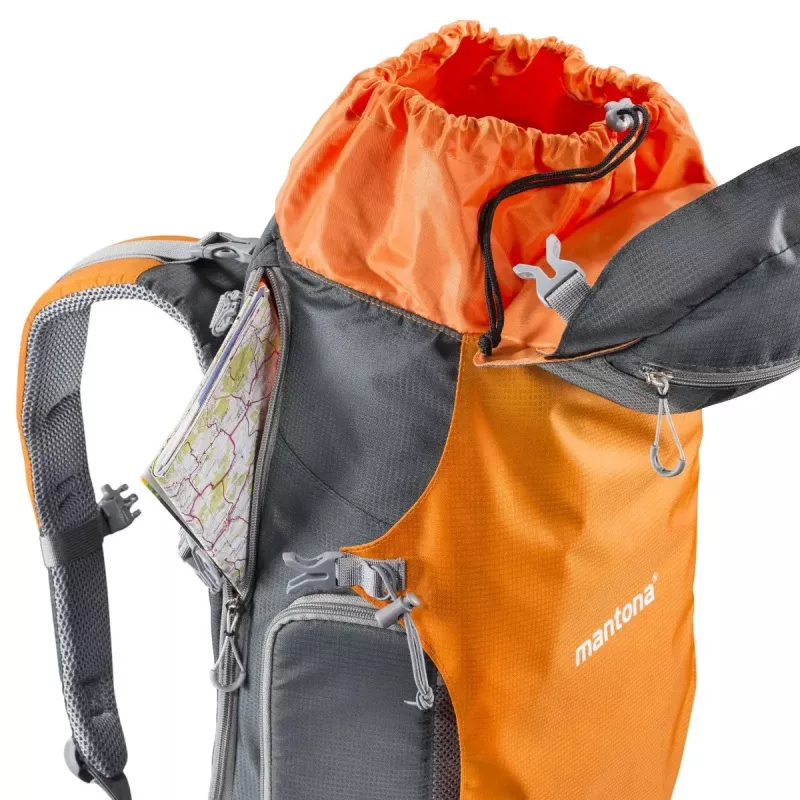 Kuprinė fotoaparatui Mantona ElementsPro 40 Pilka Oranžinė