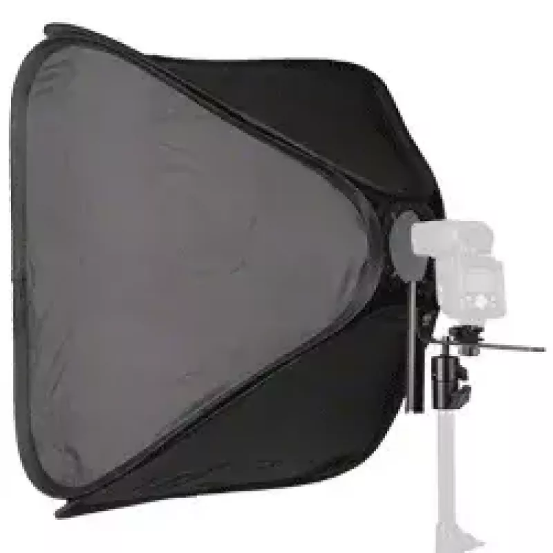 Softbox Walimex 16785 juoda sidabrinė balta 600x400x600 mm