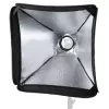 Softbox Walimex 16785 juoda sidabrinė balta 600x400x600 mm