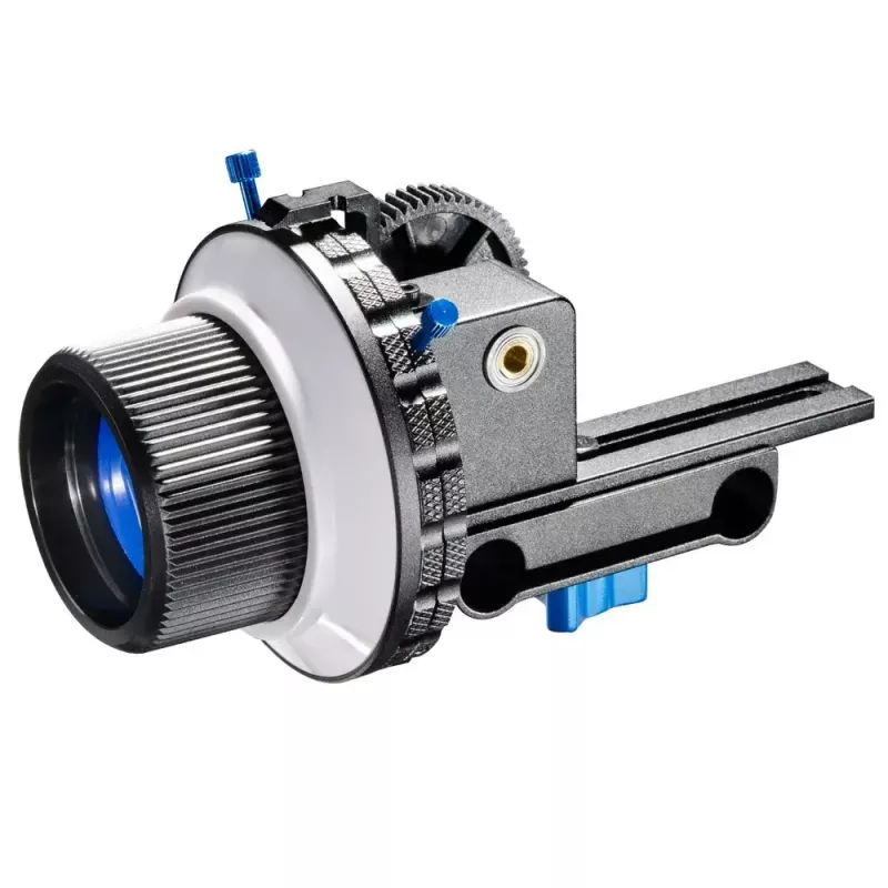 Walimex Follow Focus F3 juoda mėlyna balta aliuminis plastikas 460g