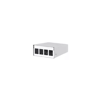 Priedas sieniniam montavimui METZ CONNECT 130861-0402KE baltas aliuminis plienas cinkas