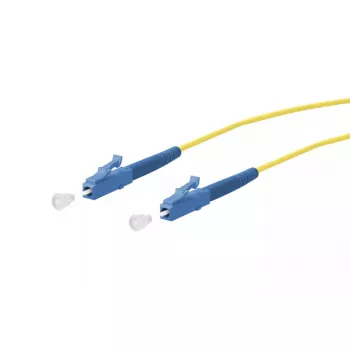 Skaidulinis optinis kabelis METZ CONNECT 151P3JOJO10E LC I-V(ZN) H 1 m geltonas