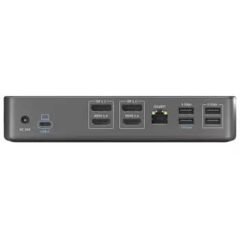 Dokavimo stotelė PureLink VL-D210DL USB 3.2 Gen 2 Type-C pilka 96W