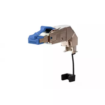METZ CONNECT 40G RJ45 lauko kištukas pro 360 mėlynas vyriškas jungtis