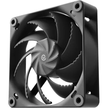 Kompiuterio korpuso ventiliatoriai HAVN H12 PWM 120 mm juodi – 3 vnt. rinkinys