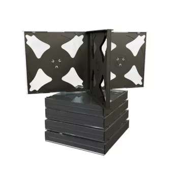 Jewel dėklas MediaRange BOX34-6 6 diskų juodas