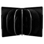 DVD dėklas MediaRange 12 diskų 39 mm Juodas