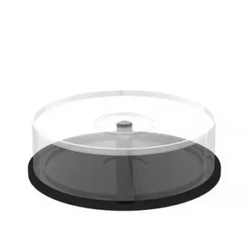 Spindelinis dėklas MediaRange BOX41 25 diskų permatomas