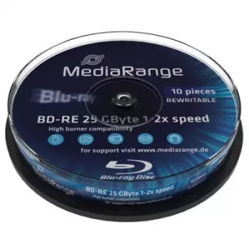 MediaRange MR501 BD-RE daugkartinio įrašymo Blu-ray diskai 25 GB 10 vnt.