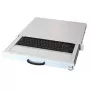 Pramoninė klaviatūra Aixcase AIX-19K1UKUSTP-W, laidinė, USB, balta