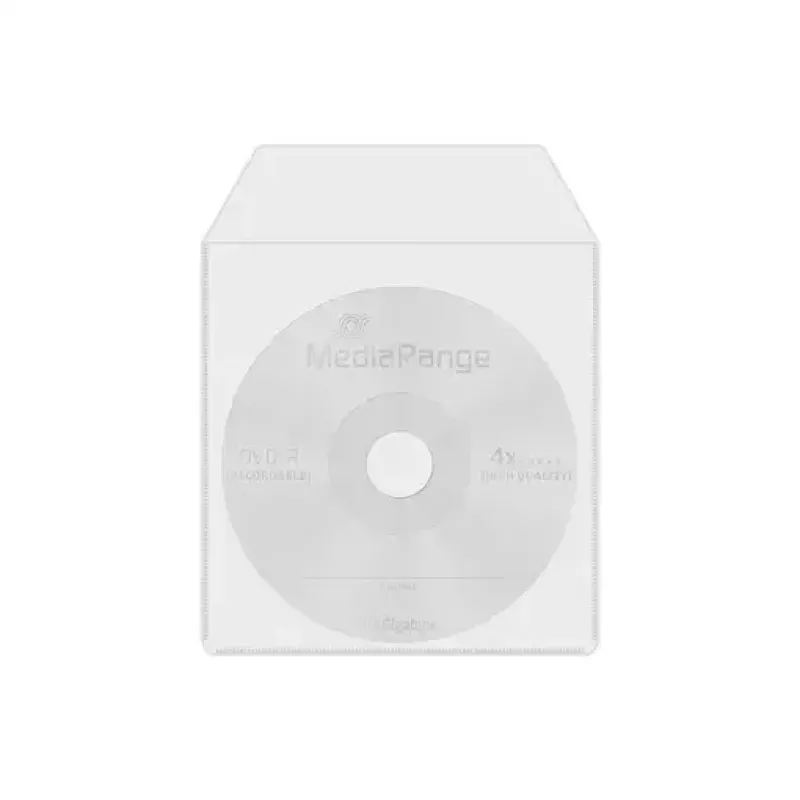Sleeve dėklas MediaRange BOX64-8 Skaidrus 1 disko talpa