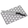 Resto Kitchenware 95402 Stačiakampė plastikinė pjaustymo lentelė Pilka Balta