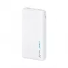 Power bank XLAYER 217286 – 20000 mAh LiPo, 2× USB-A, 1× USB-C, Baltas