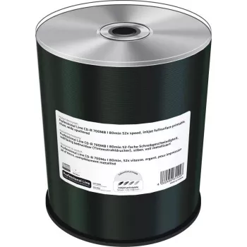 Optiniai diskai CD-R MediaRange MRPL502 700MB sidabriniai – 100 vnt. pakuotė