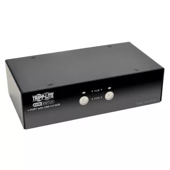2 prievadų DisplayPort KVM jungiklis su garsu ir USB 3.0 šakotuvu EATON B004-DPUA2-K