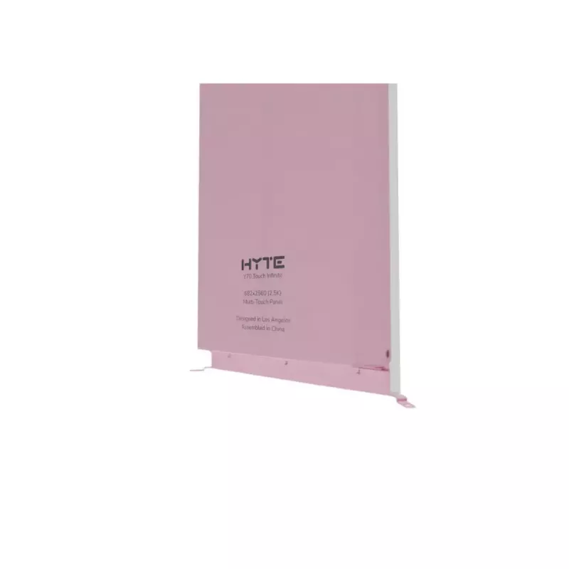 Liečiamasis ekranas HYTE Y70 Touch Display Upgrade Strawberry Milk – 14,5 colio rožinis jutiklinis ekranas
