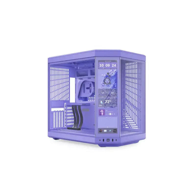 HYTE Y70 Touch Display Upgrade Taro Milk 14.9 colių jutiklinis ekranas – violetinis