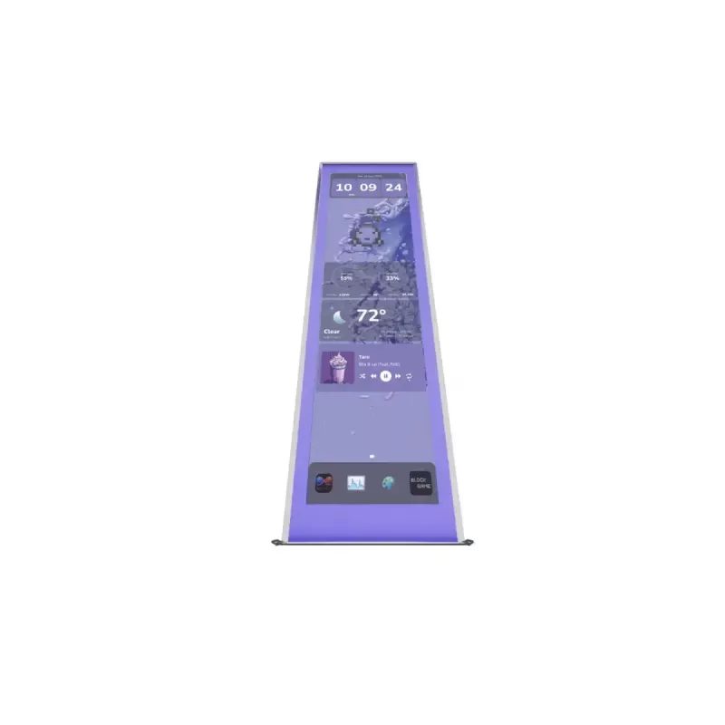 HYTE Y70 Touch Display Upgrade Taro Milk 14.9 colių jutiklinis ekranas – violetinis