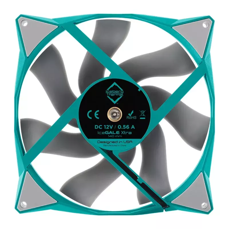 Ventiliatorius Iceberg Thermal IceGALE Xtra 14 cm Teal