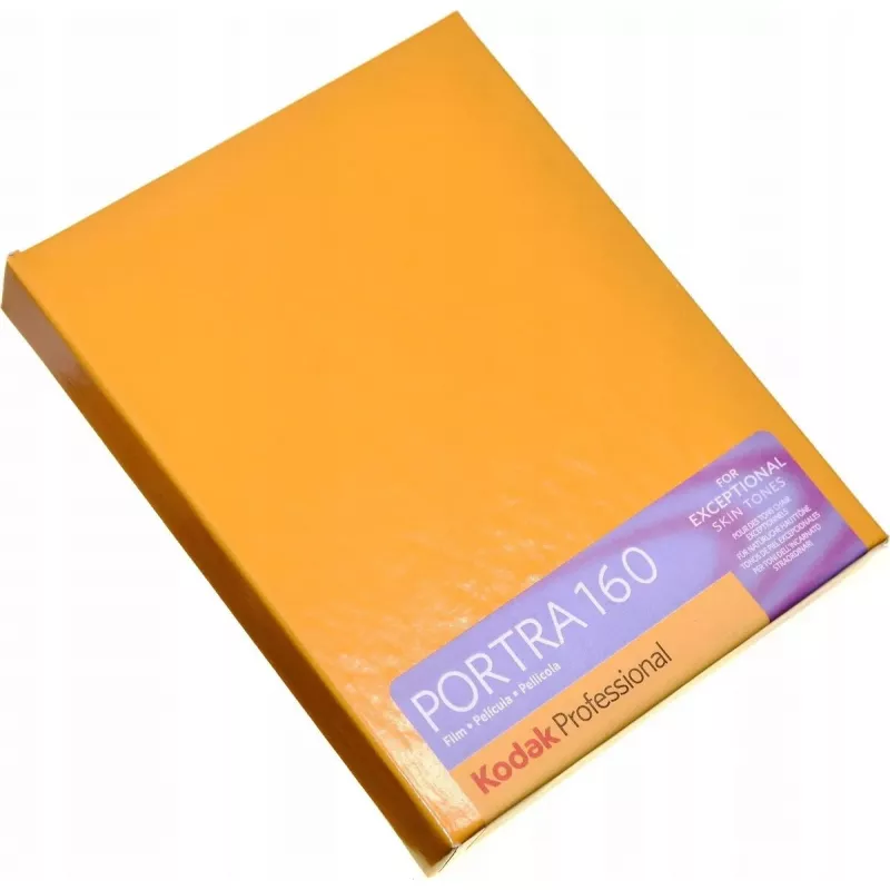 Ploštelinis filmas Kodak Portra 160 4x5 (10 lapų) – Spalvotas negatyvinis portretinis filmas ISO 160