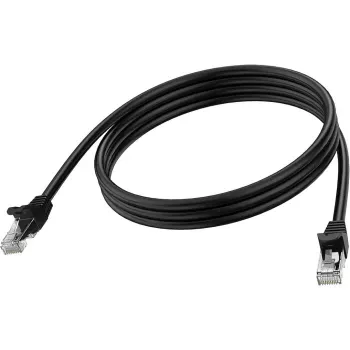 Tinklo kabelis Vision TC 2MCAT6A/BL 2 m Cat6a U/UTP juodas