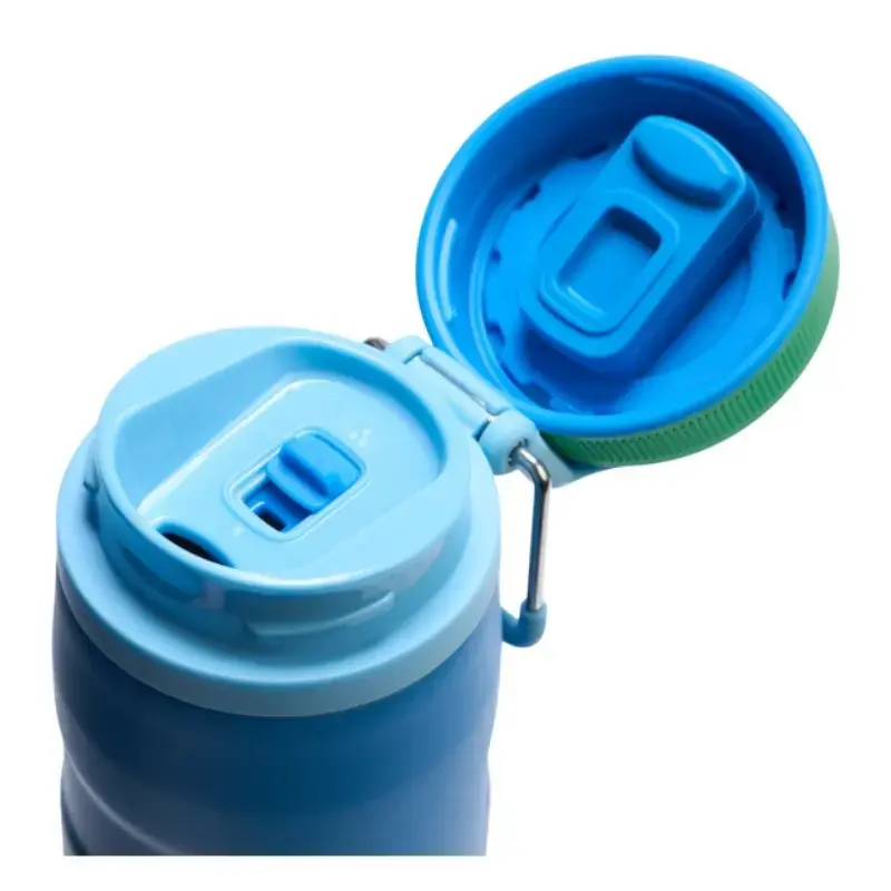 Termosas STANLEY IceFlow Bottle Twist Flip 0,47 L mėlynas – dvigubos sienelės vakuuminė izoliacija 470 ml
