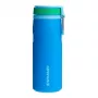 Termosas STANLEY IceFlow Bottle Twist Flip 0,47 L mėlynas – dvigubos sienelės vakuuminė izoliacija 470 ml