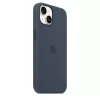 Silicinio dėklo dangtelis Apple iPhone 14 MagSafe Storm Blue