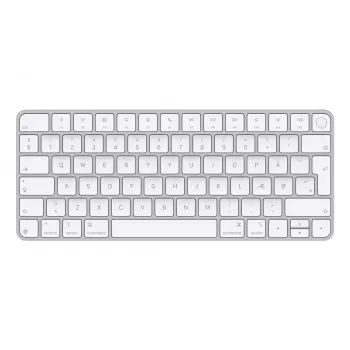 Apple Magic Keyboard MXCK3DK/A – belaidė klaviatūra su Touch ID, USB Bluetooth, QWERTY daniškas išdėstymas, balta