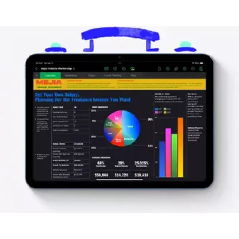 Planšetinis kompiuteris Apple iPad Air 11 colių Wi‑Fi 256GB — M3, 8GB RAM, 2360×1640 LED, Kosminė pilka