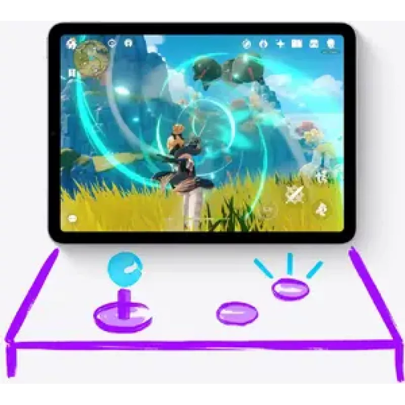 Planšetinis kompiuteris Apple iPad Air 11 colių Wi‑Fi 256GB — M3, 8GB RAM, 2360×1640 LED, Kosminė pilka