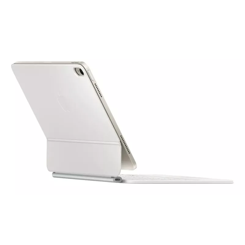 Apple Magic Keyboard QWERTY daniškas baltas su jutikliniu kilimėliu