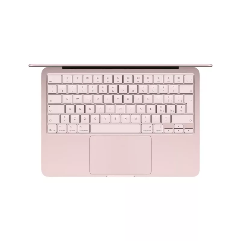 Nešiojamas kompiuteris Apple MacBook Neo 13 colių — A18 Pro 6 branduolių CPU, 5 branduolių GPU, 8 GB RAM, 512 GB SSD, Touch ID, 33 cm (2408×1506) — Blush