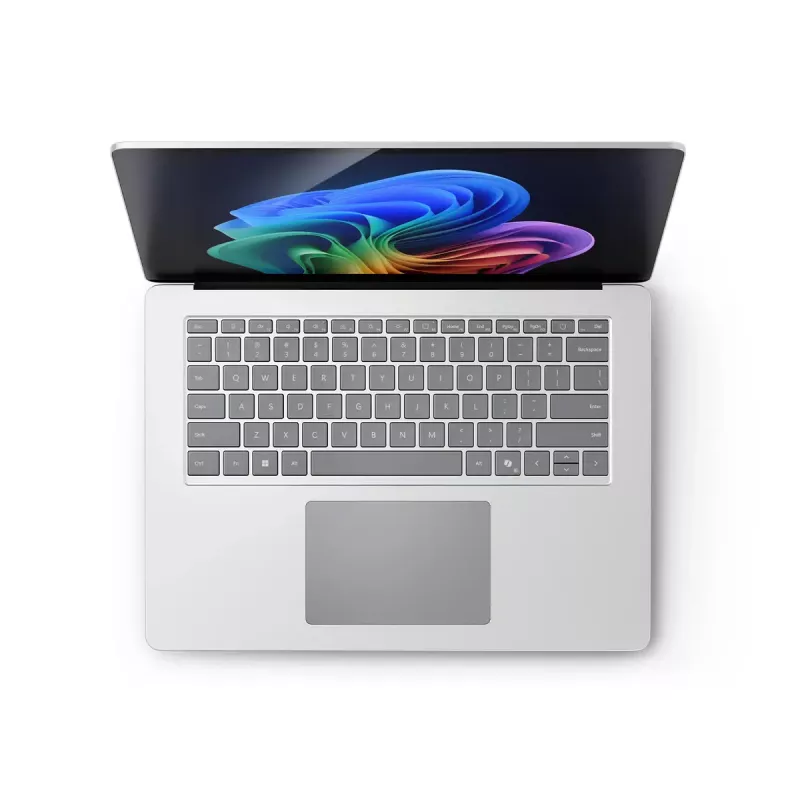 Nešiojamas kompiuteris Microsoft Surface Laptop 7 Copilot+ PC — Intel Core Ultra 5 238V, 15 colių (38,1 cm) liečiamasis, 32 GB LPDDR5x, 512 GB SSD, Wi‑Fi 7, Windows 11 Pro, Platinum