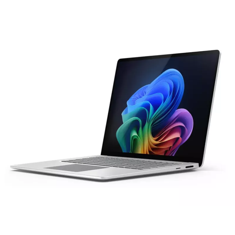 Nešiojamas kompiuteris Microsoft Surface Laptop 7 Copilot+ PC — Intel Core Ultra 5 238V, 15 colių (38,1 cm) liečiamasis, 32 GB LPDDR5x, 512 GB SSD, Wi‑Fi 7, Windows 11 Pro, Platinum