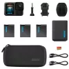 Veiksmo kamera GoPro HERO13 Black Power Bundle — 5.3K Ultra HD, 240 kadrų/s, 27,6 MP, 177° FOV