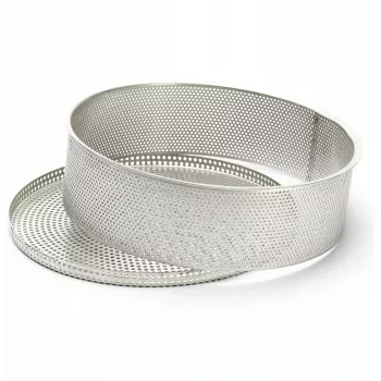 Perforuota apvali kepimo forma de buyer DB3213-20, Ø 20 cm, aukštis 6,5 cm