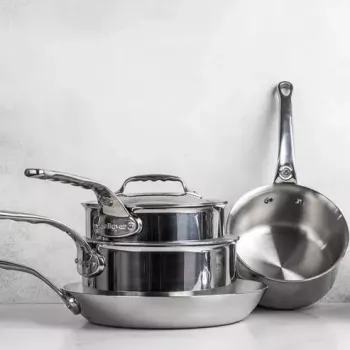 Keptuvė de Buyer Affinity nerūdijančio plieno 27,9 cm