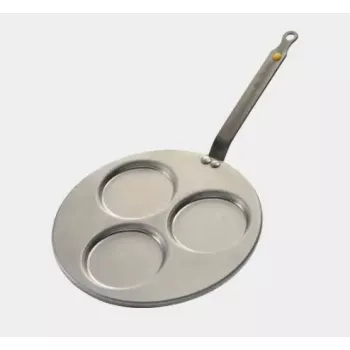 Keptuvė sauteuse DE 5612.03, nerūdijantis plienas, apvali, Ø 27 cm, aukštis 12 mm