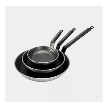 Visiems tikslams skirta keptuvė de Buyer CHOC RESTO INDUCTION 24 cm juoda