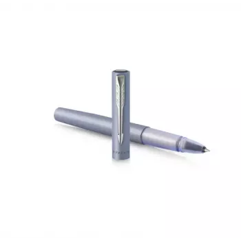 Parker Vector XL rašiklis mėlynai sidabrinis nerūdijančio plieno